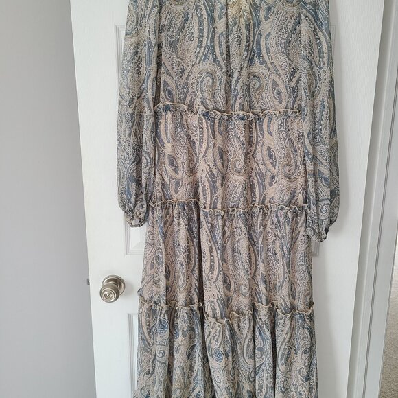 DRESS FORUM Paisley Tiered Maxi Dress - Picture 3 of 8